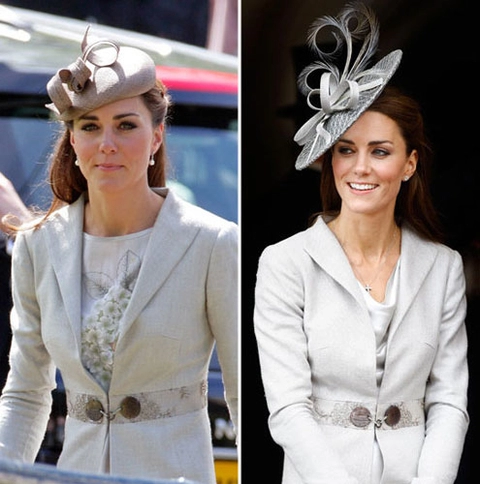 Kate middleton thường xuyên diện lại đồ cũ