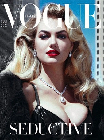 Kate upton nóng bỏng trên trang bìa các tạp chí