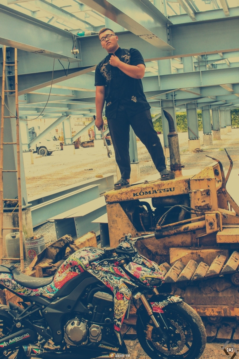Kawasaki z1000 phiên bản yakuza nhật bản tại sài gòn