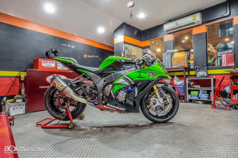 Kawasaki zx-10r độ chất như một chiếc xế đua