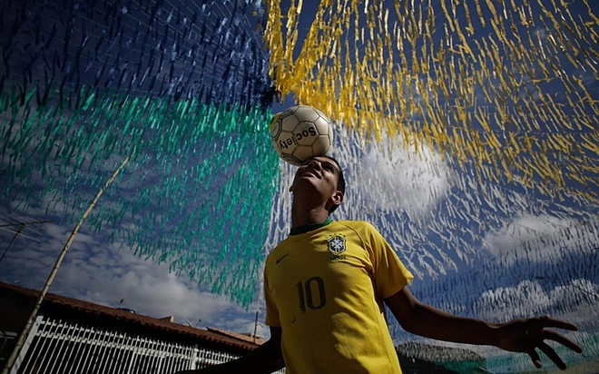 Không khí world cup rộn ràng khắp brazil