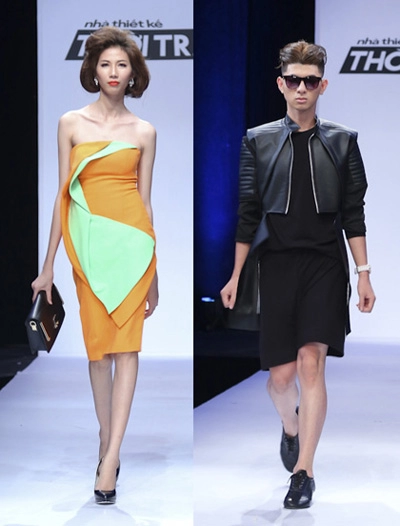 Một số thiết kế khác của lý giám tiền tại project runway