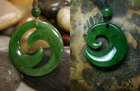 Ngọc bích nephrite mừng giáng sinh