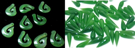 Ngọc bích nephrite mừng giáng sinh