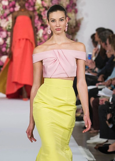 Những dáng áo crop-top gây chú ý ở new york fashion week