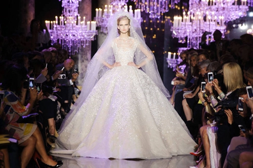 Những váy cưới couture đẹp nhất tuần thời trang paris 2014