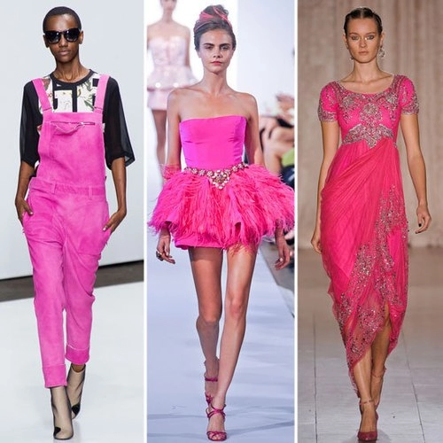 Những xu hướng màu sắc của thời trang xuân 2013