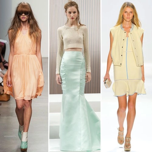 Những xu hướng màu sắc của thời trang xuân 2013