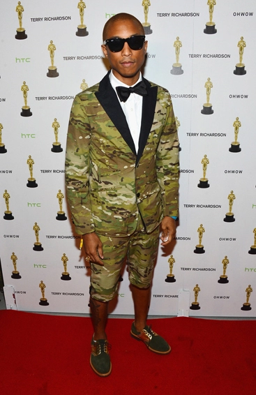Phong cách của biểu tượng thời trang mỹ 2015 pharrel williams