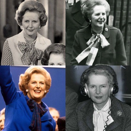 Phong cách thời trang của margaret thatcher