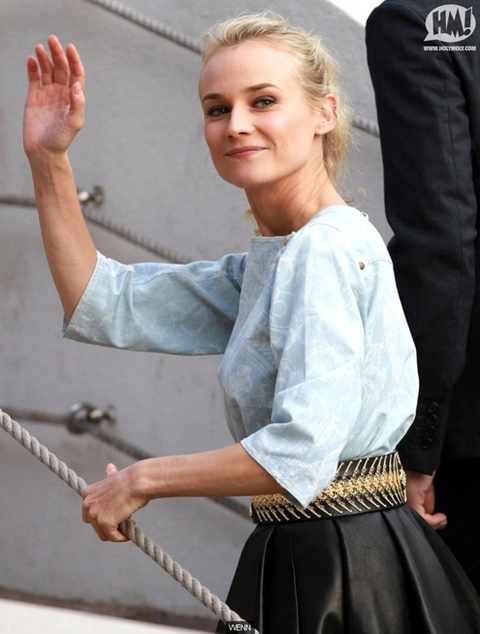 Phong cách thời trang tinh tế của giám khảo diane kruger