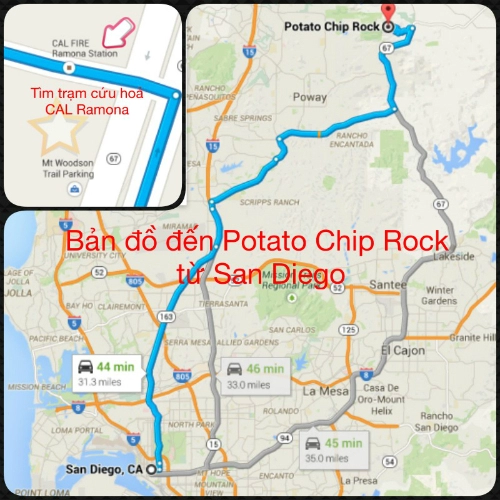 Potato chip rock - tảng đá lát khoai tây độc đáo