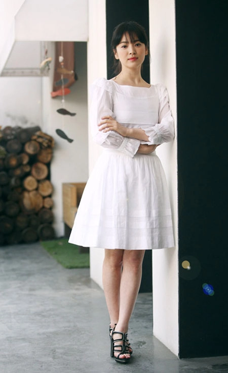 Song hye kyo - mỹ nhân của váy xòe