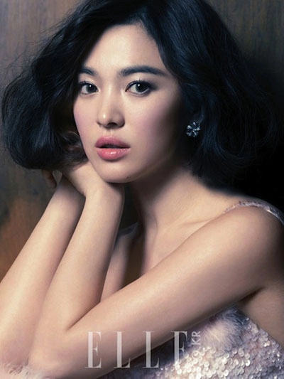 Song hye kyo trang điểm biến hóa trên tạp chí