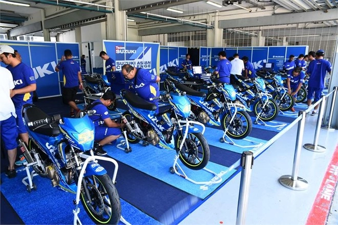 Suzuki asian challenge 2015 có sự góp mặt của tay đua vn