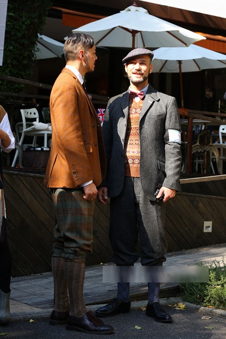Thời trang sành điệu của các quý ông ở tokyo
