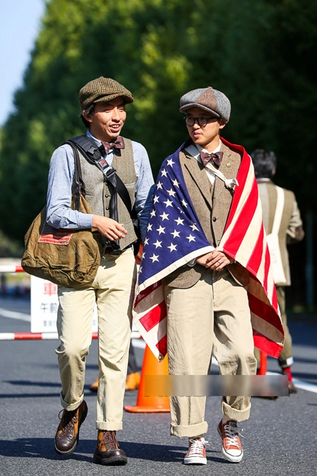 Thời trang sành điệu của các quý ông ở tokyo