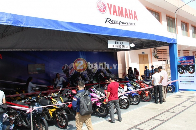 Toàn cảnh cuộc thi xe đẹp yamaha tại sài gòn