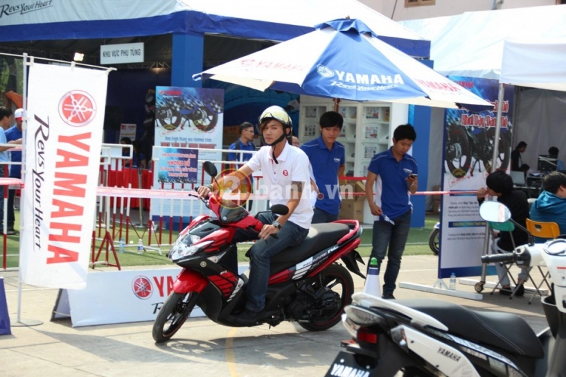 Toàn cảnh cuộc thi xe đẹp yamaha tại sài gòn