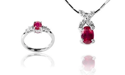 Trang sức ruby dành tặng phái đẹp