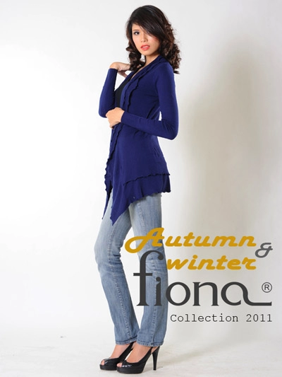 Trẻ trung với bộ sưu tập len thu đông 2011 của fiona