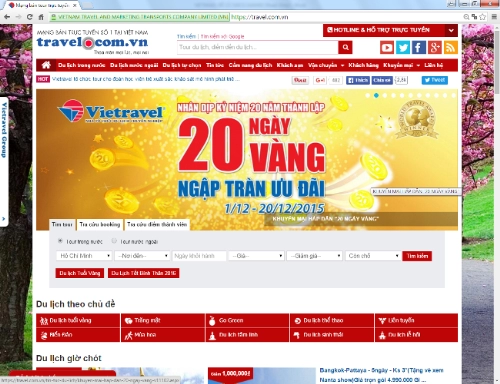 Vietravel được đề cử giải ecaward