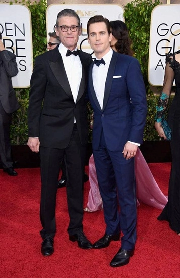 Vợ chồng đồng tính matt bomer là cặp sao mặc đẹp nhất 2015
