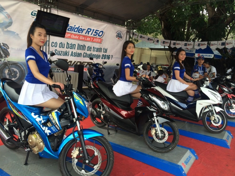 Vòng 2 giải đua suzuki raider r150 tại thành phố đà nẵng