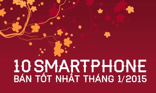 10 smartphone bán tốt nhất tháng 12015