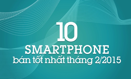10 smartphone bán tốt nhất tháng 22015