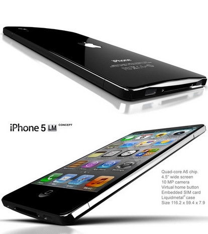 10 thiết kế iphone 5 ấn tượng