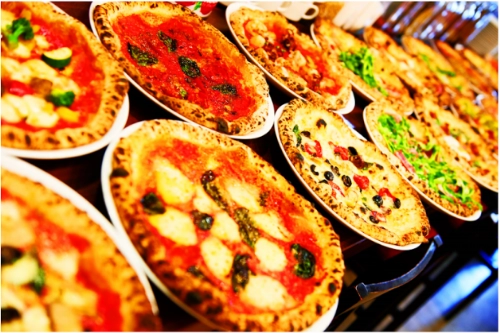 12 loại pizza tại nhà hàng pizzeria bar napolis