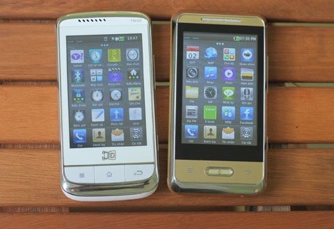 2 điện thoại 3d không kính giá rẻ so dáng