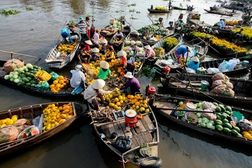 5 chợ nổi độc đáo miền tây