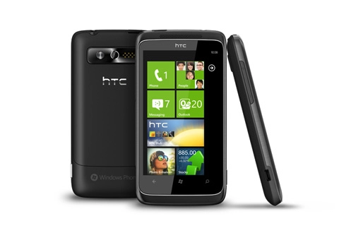5 di động htc chạy windows phone 7