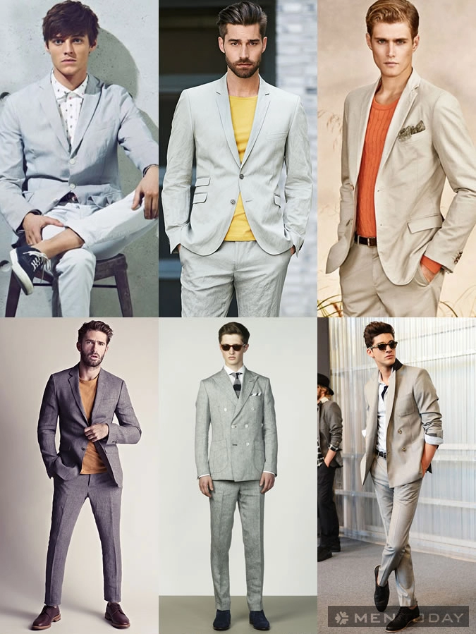 5 kiểu suit chuẩn men cho phái mạnh hè 2014