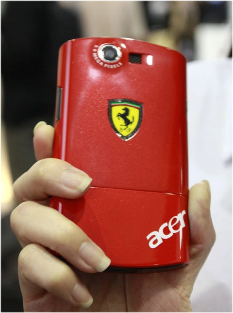 Acer liquid e phiên bản ferrari