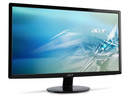 Acer ra màn hình led xanh