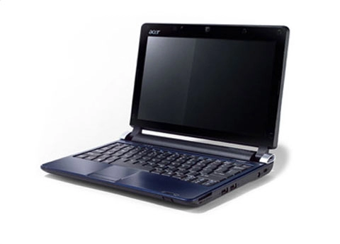 Acer ra mắt aspire one d250 siêu mỏng