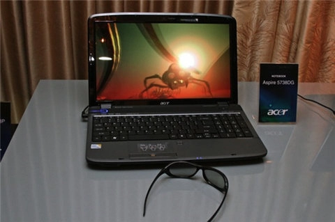 Acer và asus tiên phong laptop 3d