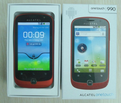 Alcatel ot 990 chạy android giá mềm