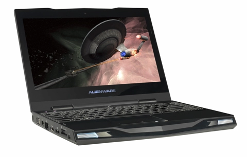 Alienware m11x chơi game với màn hình nhỏ