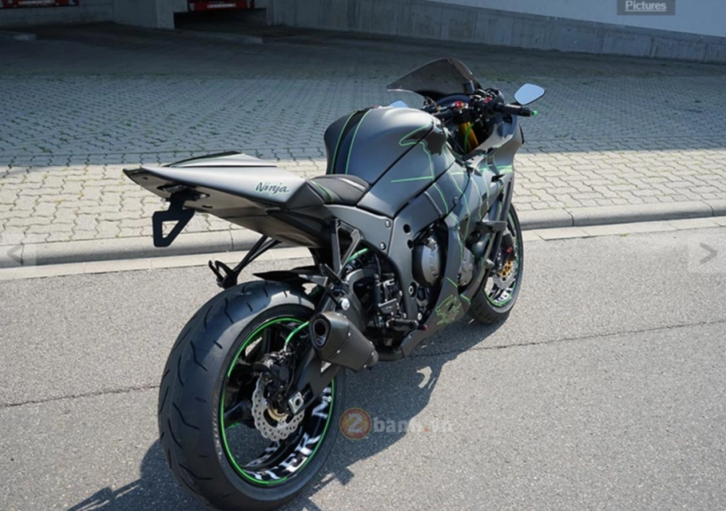 Ấn tượng với kawasaki ninja zx-10r độ phong cách monster