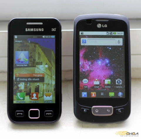 Android 22 và bada giá rẻ so dáng