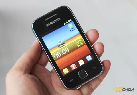 Android giá 34 triệu của samsung ở vn