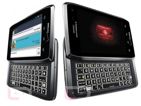 Ảnh chính thức của motorola droid 4