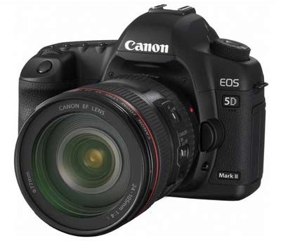 Ảnh chụp bởi canon 5d mark ii bị chấm đen