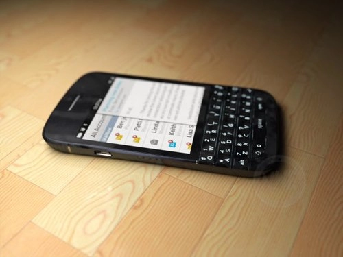 Ảnh dựng blackberry x10 xuất hiện trước lễ công bố