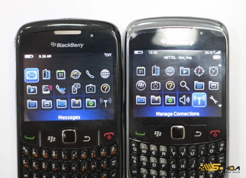 anh em blackberry curve hội ngộ