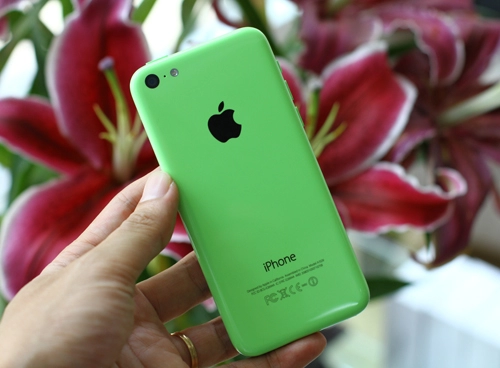 Ảnh iphone 5c với 5 màu sắc